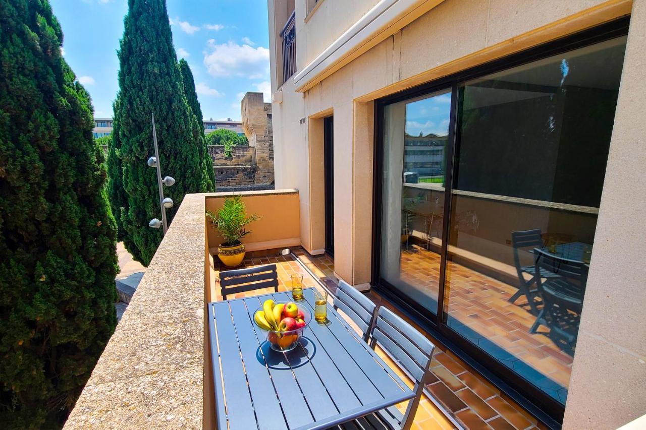 亞維農Regard Sur Les Remparts - Terrasse & Parking公寓 外观 照片